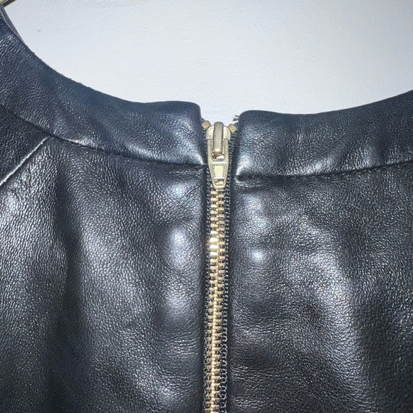 T Alexander Wang black leather top - Picture 6 of 8